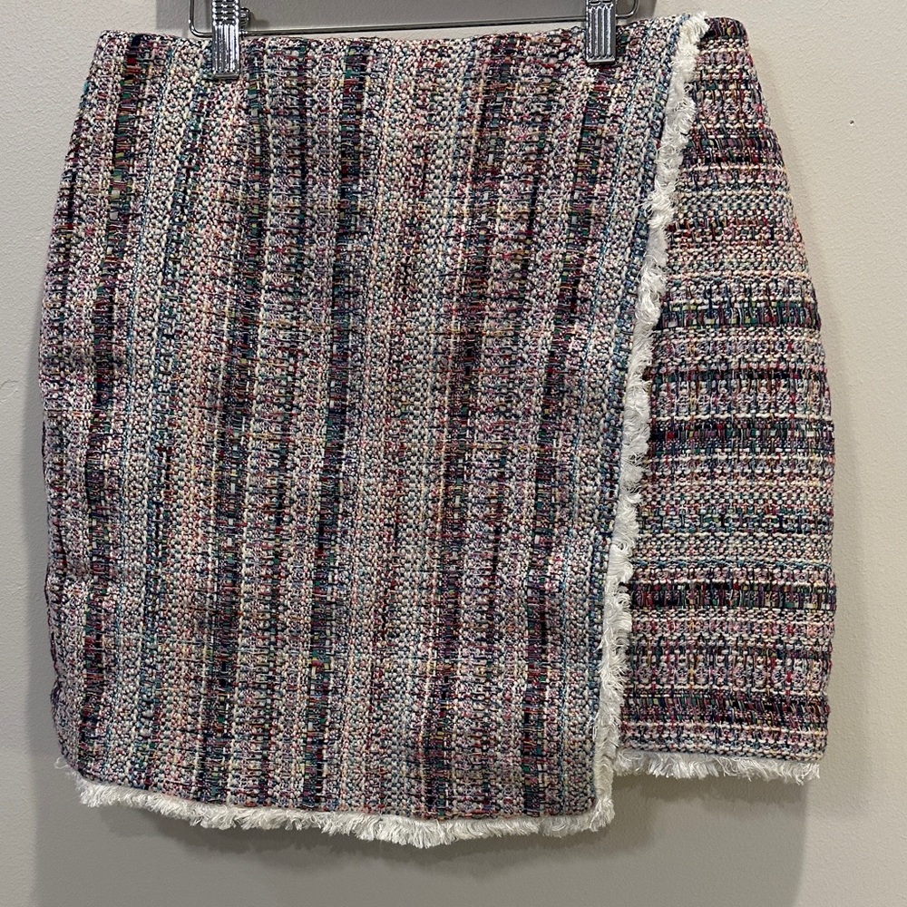 Anthropologie Hutch Multicolor Tweed Skirt. New with Tags. Size 12. - Picture 3 of 13